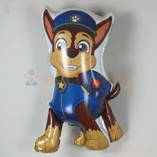 Шар (37''/94 см) Фигура, Щенячий патруль, Гончик Чейз